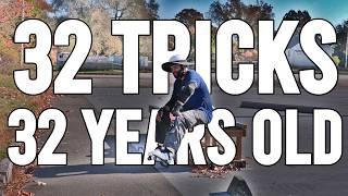 32 Tricks, 32nd Birthday // Faction Tactical // Aggressive Inline Skate Vlog