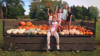 Our Big Family Pumpkin Patch | Tour, Working | 9th Generation Farm | Never Give Up On Your Dreams!