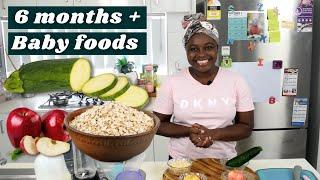 Baby Food Recipes For 6 Months Plus | Zucchini Puree | Oats Meal Baby Food | Stage 1 Homemade | Easy