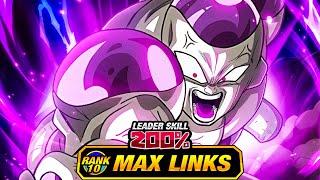 ANOTHER GREAT SUPER EZA!!! LEVEL 10 LINKS 100% SUPER EZA PHY FULL POWER FRIEZA! (DBZ: Dokkan Battle)