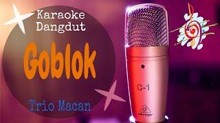Karaoke Goblok - Trio Macan (Karaoke Dangdut Lirik Tanpa Vocal)