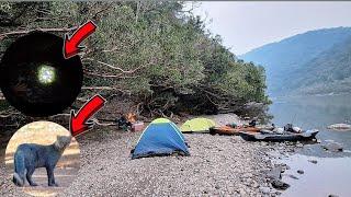 Acampamos num Vale Perigoso! Não se ARRISQUE A FAZER OQUE EU FIZ! pesca.