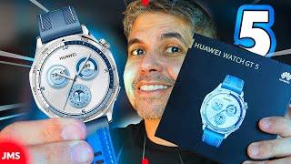 CHEGOU o HUAWEI WATCH GT 5 46mm: Mais Premium do que Nunca!