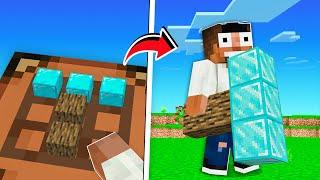 Minecraft, But Anything You Craft Works || Minecraft Mods || Minecraft gameplay