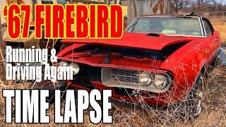 Pontiac Firebird Will It RUN and DRIVE Time-lapse Video after sitting since 1995