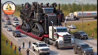 Extreme Transportation Skills: Oversized Trucks and the Largest Heavy Machinery