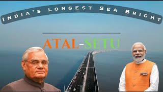 Atal bihari vajpayee mumbai trans harbour link #atalsetu #PM