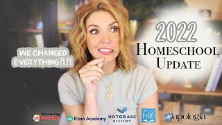 We basically changed everything  // Homeschool Curriculum 2022 End of Year Review + Update.