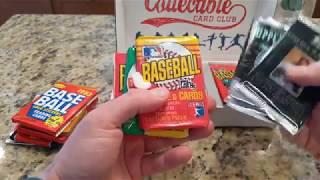 Collectible Card Club "Vintage Baseball" Box Break (insane hit!!)