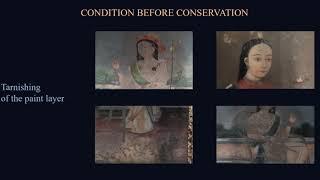 Conservation of Reverse Glass Painting : 1