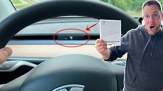 Head-up Display für TESLA Model 3 & Model Y | Einbau | Test | Fazit |