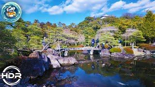 [Travel Japan ] Himeji, Kokoen Garden. Highly skilled gardener. #walking_tour