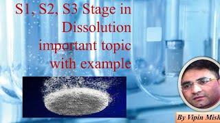 What is S1 S2 S3 criteria for dissolution?