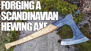 FORGING A SCANDINAVIAN HEWING AXE