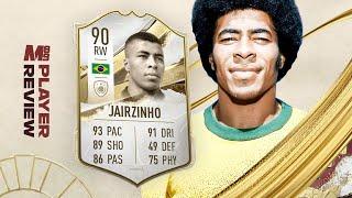 Mid Icon JAIRZINHO Player Review | BEST RW on FIFA 23! 