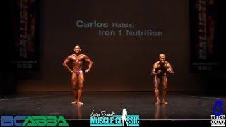 2016 BCABBA Leigh Brandt Muscle Classic - Lightweight Men's Bodybuilding Pre Judging