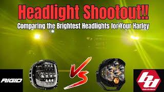 Battle of the Brightest Headlights Rigid Adapt XP vs Baja Designs LP6