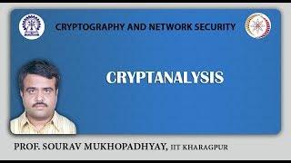 Cryptanalysis