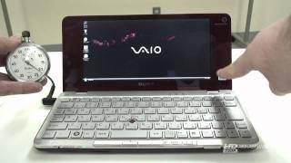 Sony Vaio P Boot-up Time on Vista (VGN-P70@1.33GHz)