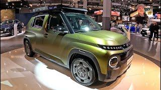 Hyundai Inster Cross full 100% electric 4 door compact city SUV ecar walkaround + interior V....