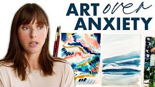 Art Over Anxiety | Time for some art therapy...