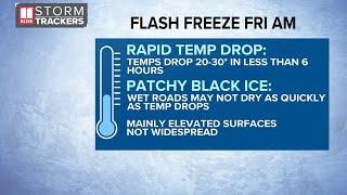 What is a flash freeze? | Georgia weather