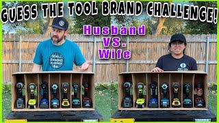 Guess The Tool Brand Challenge! Impact Drivers - Husband VS Wife!