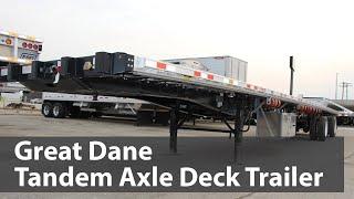 Great Dane Tandem Axle Combo Platform Deck Trailer | Maxim Truck & Trailer