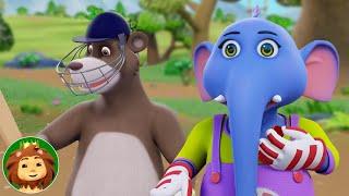 Jungle Premiere League, हरा भरा जंगल + Best Hindi Nursery Rhymes Collections for Kids