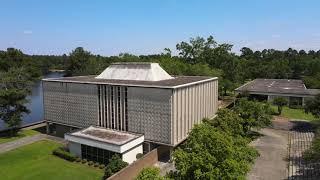 St  Andrews University, Laurinburg, NC, 4K Drone Stock Footage