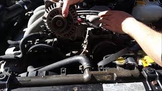 How To Replace An Alternator On A H6 Subaru