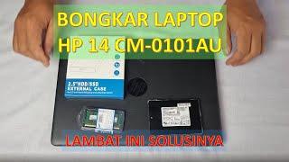 LAPTOP HP 14 CM-0101AU LEMOT BEGINI SOLUSINYA SEKALIGUS BONGKAR LAPTOPNYA YA!!