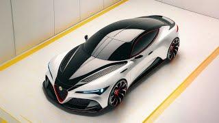 2025 Alfa Romeo Alfetta Coupe The Future of Italian Automotive Luxury