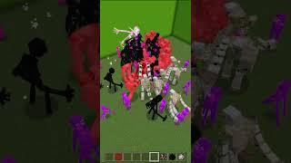 20 Mutant Endermen VS 20 Mutant Iron Golems in Minecraft #minecraft #addon #minecraftbedrock