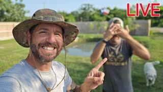 You Won't Believe What I Caught Live On Camera | DIY Tiny House Build | South Texas Living