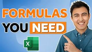 Excel for Finance: 10 Formulas You NEED to KNOW