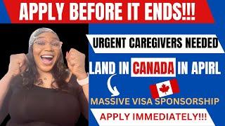 VERY NEW! URGENT CAREGIVER JOBS IN CANADA + COMPANIES HIRING CAREGIVER JOBS WITH VISA SPONSORSHIP