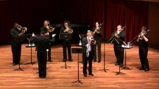 James Markey with the CSU Trombone Ensemble - The Chief