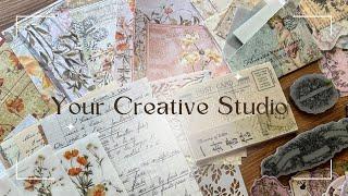 Vintage Stationery Subscription - Your Creative Studio - September 2024 Unboxing