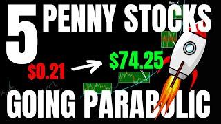 5 Penny Stocks to Buy Now August 2024 - WILL GO PARABOLIC - Top Pennystocks SOUN IDK PLTR SIRI CHPT