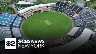 International Cricket Stadium unveiled on Long Island. Here's a first look inside.