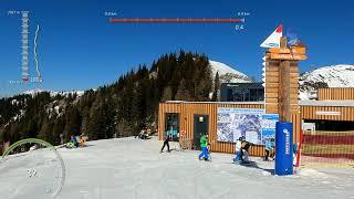 Verbindung-Skigebiete Flachauwinkl Kleinarl - Flachau - Wagrain mit Panorama Link 22.02.2021