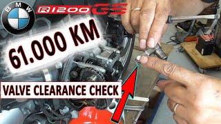 BMW R1200GS [2010]  VALVE CLEARANCE CHECK.. The Old Mechanic his own R1200GS ‍---