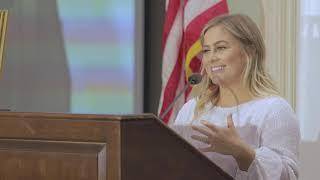 Shawn Johnson (USA), Induction Speech, Class of 2019, International Gymnastics Hall of Fame