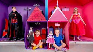 Princess House VS Vampire House + more Children's videos