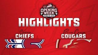 Spokane Chiefs at Prince George Cougars 9/21 | WHL Highlights 2024-25