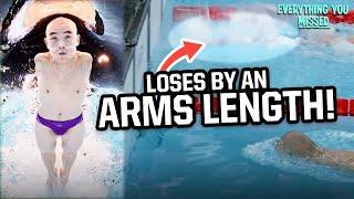 Chinese swimmer with no arms loses to Ukrainian swimmer with no legs | Things You Missed