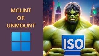 How to Mount or Unmount ISO File on Windows 11 | GearUpWindows Tutorial