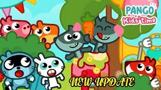 Pango Kids Time learning games - ⭐NEW STORIES Bunny's birthday & adventure plus 15+ new activities!⭐