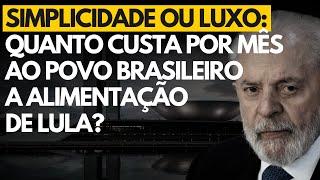 EXCLUSIVO: Perguntei ao governo quanto custa a alimentação de Lula e Janja no Alvorada